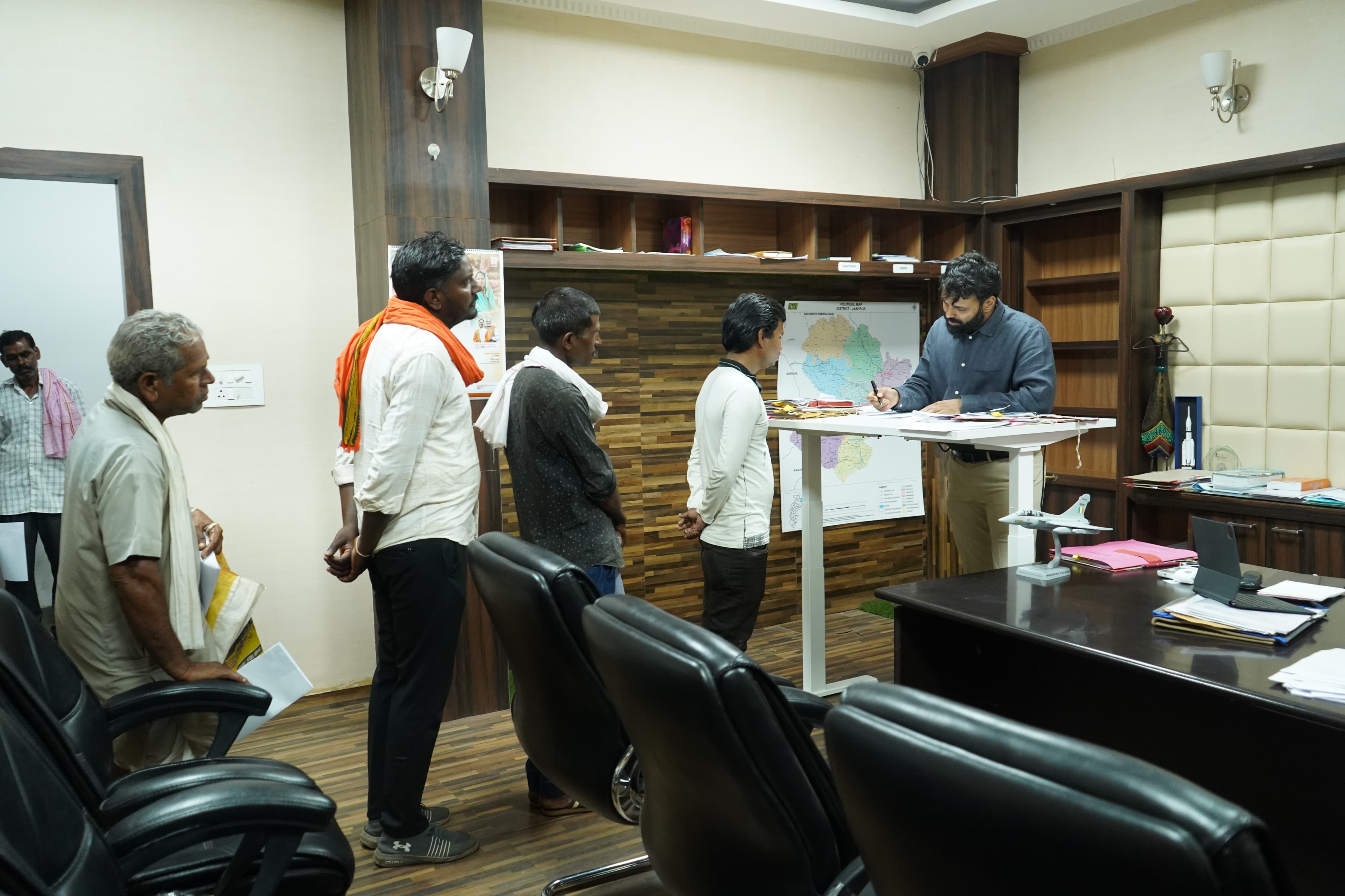 Collector heard the problems of common people in Jandarshan