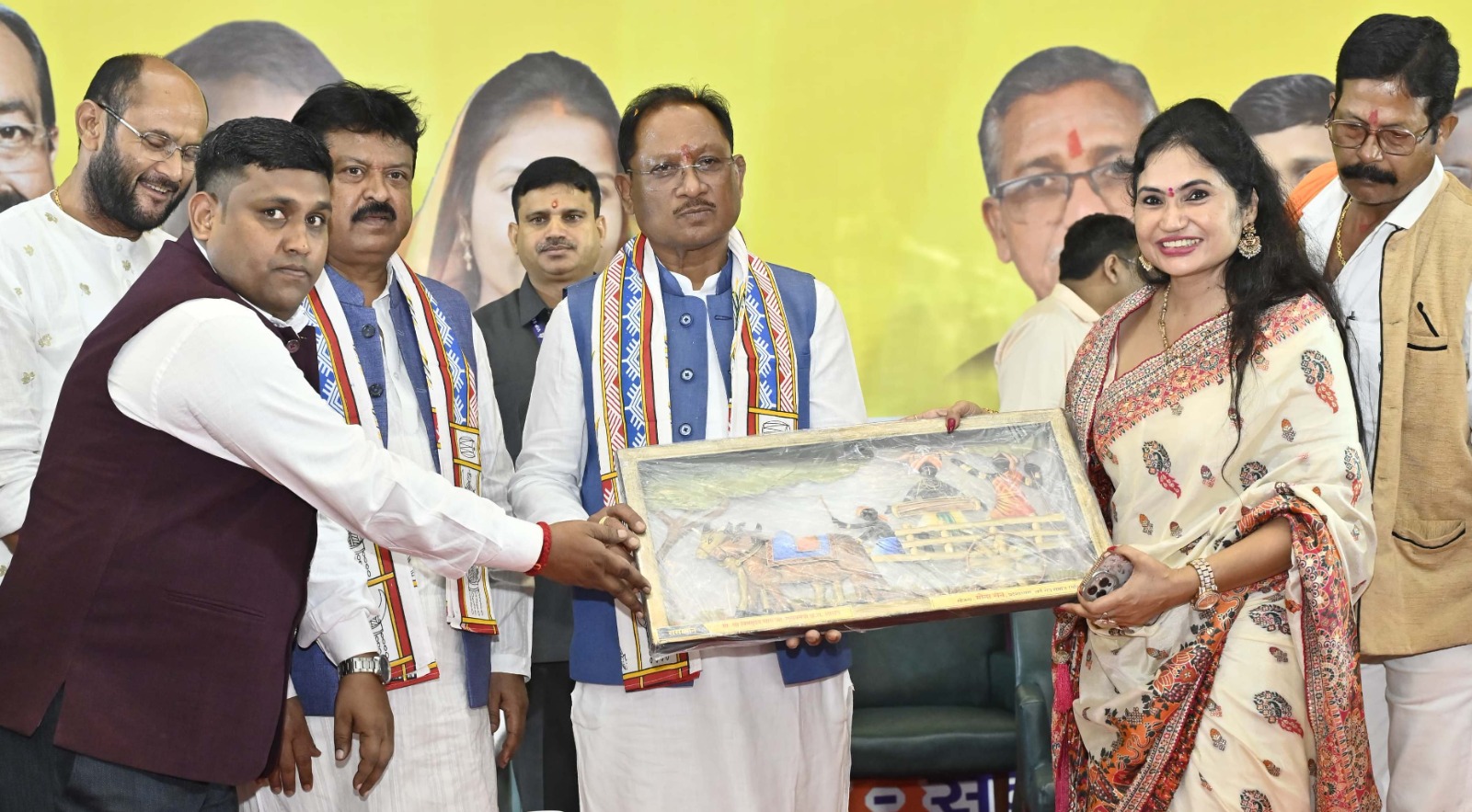 Chief Minister Sai attended the ceremony of women district presidents and talent honor of Sen Samaj, Sen Samaj has an important contribution in the progress and development of Chhattisgarh: Chief Minister Sai