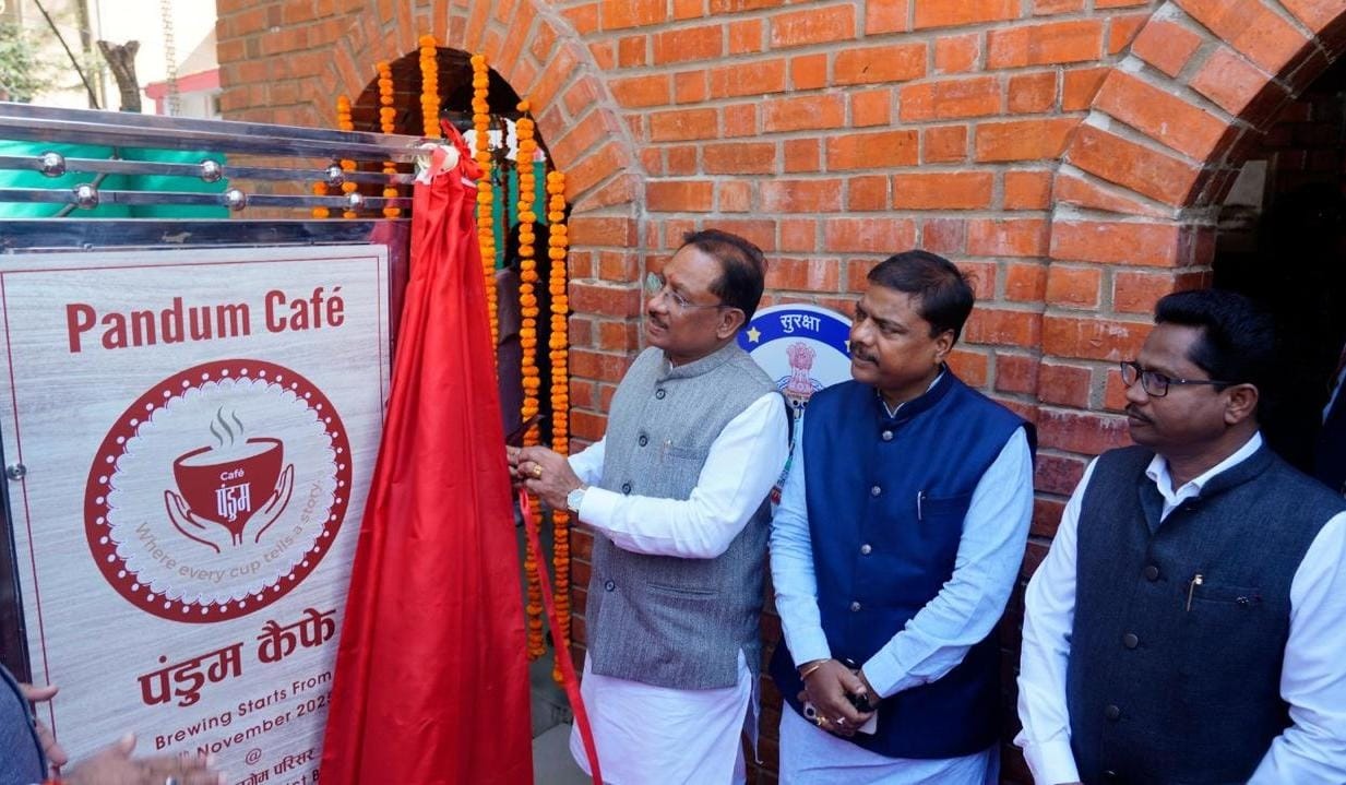 Chief Minister Vishnu Deo Sai Inaugurates &lsquo;Pandum Caf&eacute;&rsquo;
