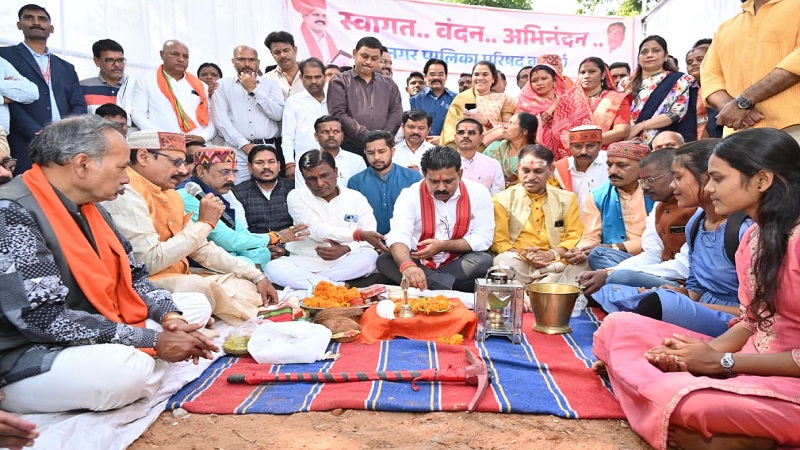 Bhumipujan of 250-seat Nalanda Library; students to get the facility soon