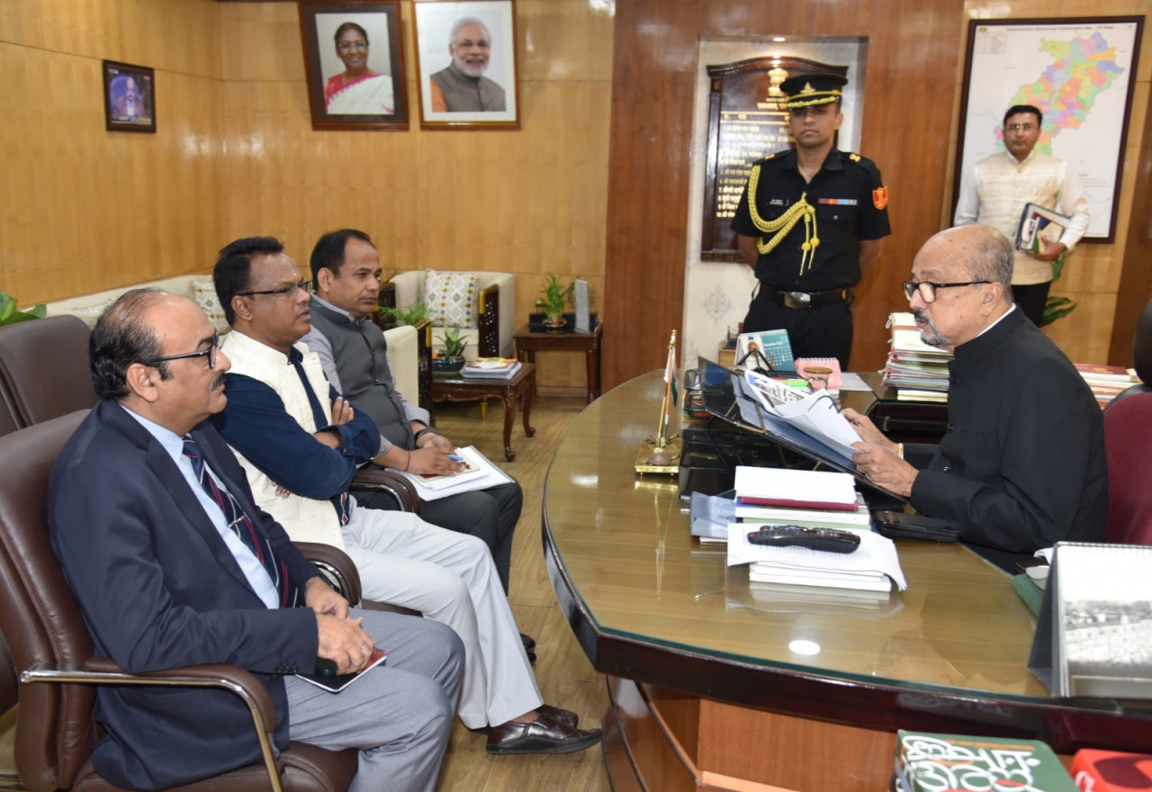 Governor Deka directed to keep the land of Shaheed Mahendra Karma University intact.