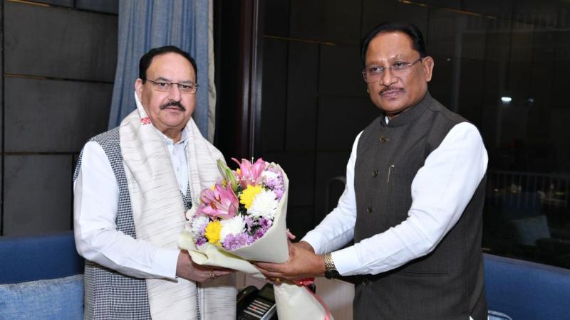 JP Nadda Chhattisgarh Visit: On completion of 2 years of the Chhattisgarh government, Mandadesh Parb will be held in Janjgir, Nadda will address.