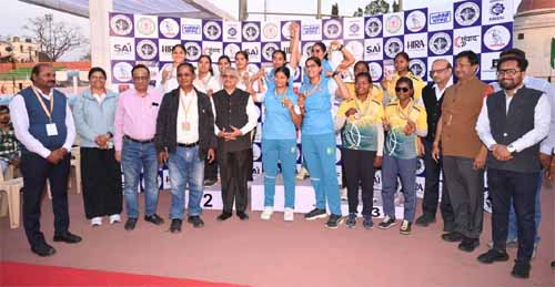 Junior archers from across the country showcased their talent in Raipur; winners were felicitated