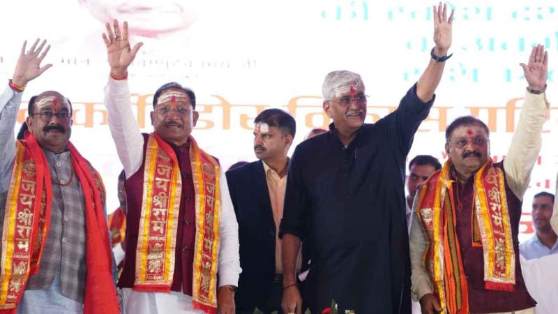 Bhoomipujan of Bhoramdev Corridor Development Project was done at Bhoramdev Dham, CM Vishnudev Sai said &ndash; a proud moment for Chhattisgarh