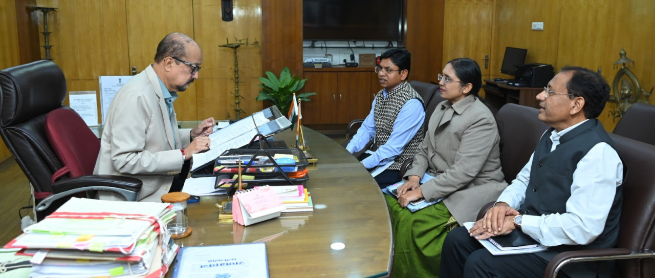 Governor Deka gave instructions to speed up livelihood activities in adopted villages.