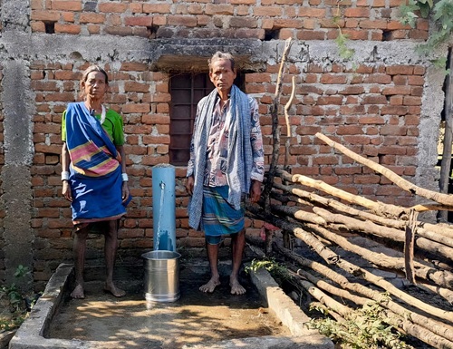 Sukli Bai's water woes are over, she now has access to pure drinking water at home.