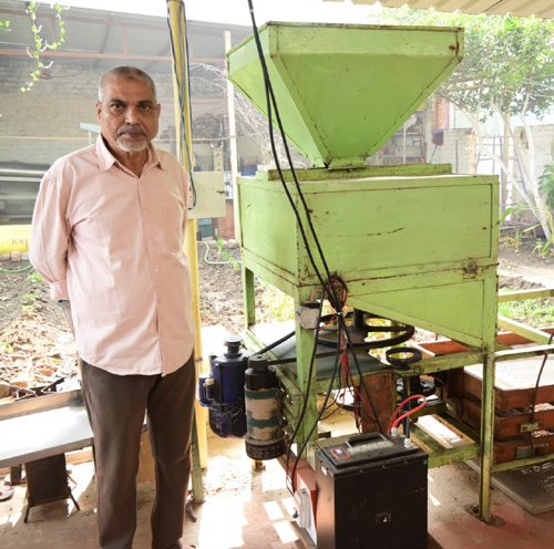 Determined Pradeep changed his destiny with his determination.