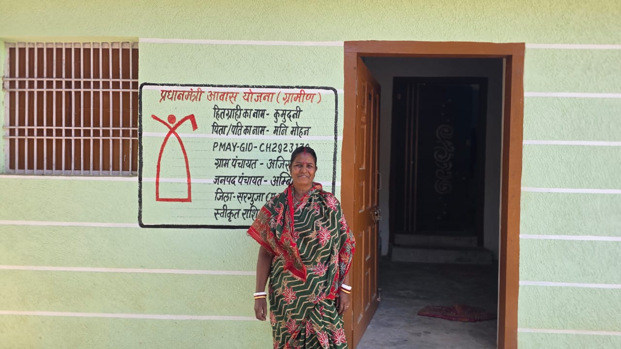 Pradhan Mantri Awas Yojana Gramin brings to life the dream of a permanent home for needy families across Chhattisgarh.
