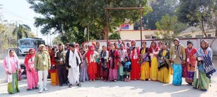 Path of faith: 204 devotees from Jashpur leave for Ayodhya under the 'Shri Ram Lalla Darshan Yojana'