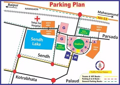 India-New Zealand T20 match: Raipur Traffic Police releases route and parking arrangements