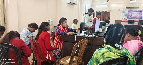 Registration camp continues in urban areas under Shram Yogi Maandhan Yojana