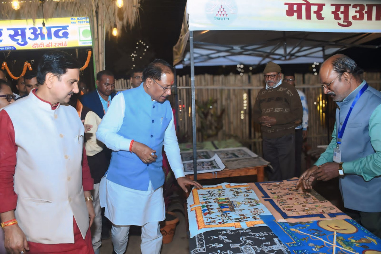 Governor and Chief Minister inspected road upgradation work in Keshkal, gave instructions for quality construction