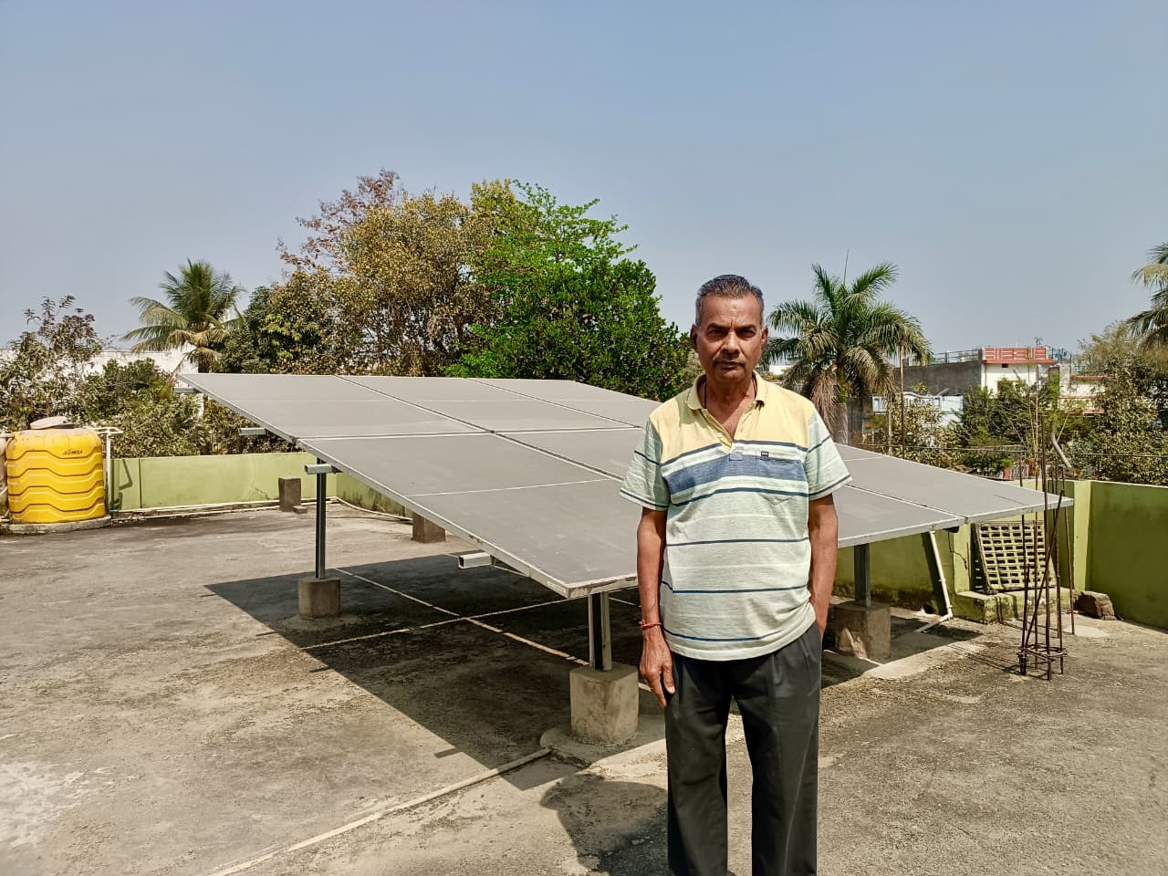 A new ray of savings and light has come to Hira Ram's home.