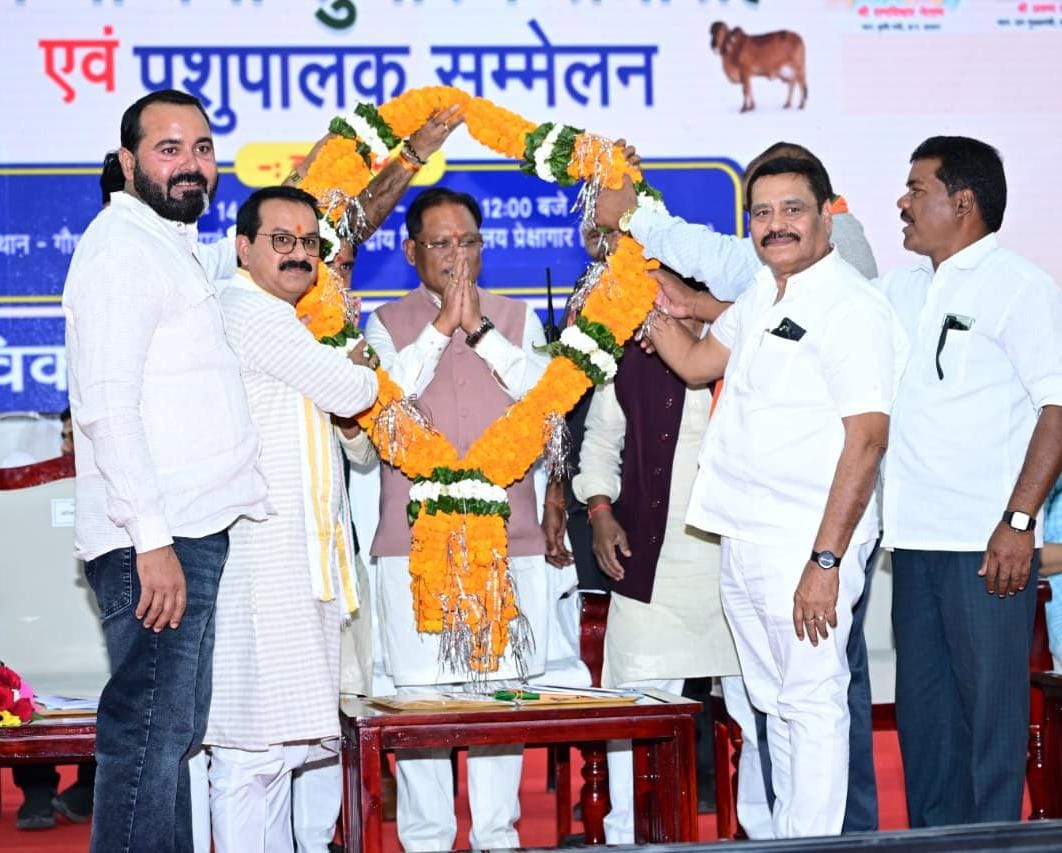 A major step towards cow protection, Chief Minister Vishnu Dev Sai inaugurated 29 cow shelters in 11 districts.