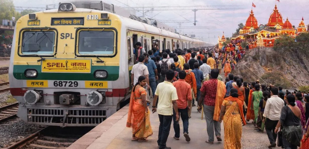 Railways' gift to devotees during Chaitra Navratri, express and passenger trains to stop at Dongargarh