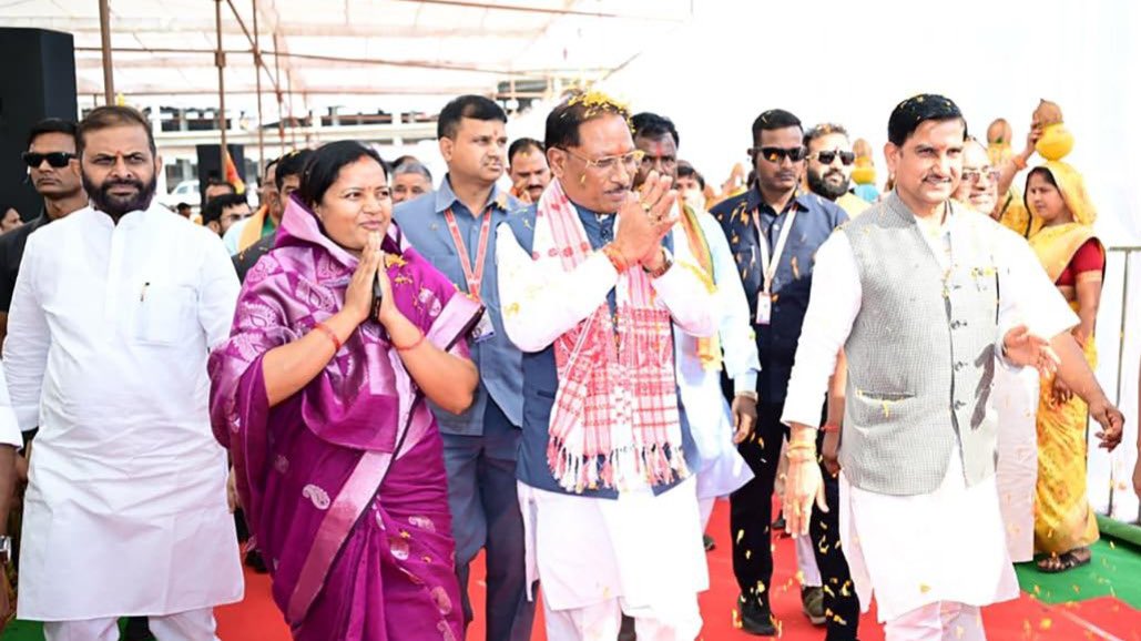 The ideals of Maa Karma inspire us to be united, organized and strong - Chief Minister Sai