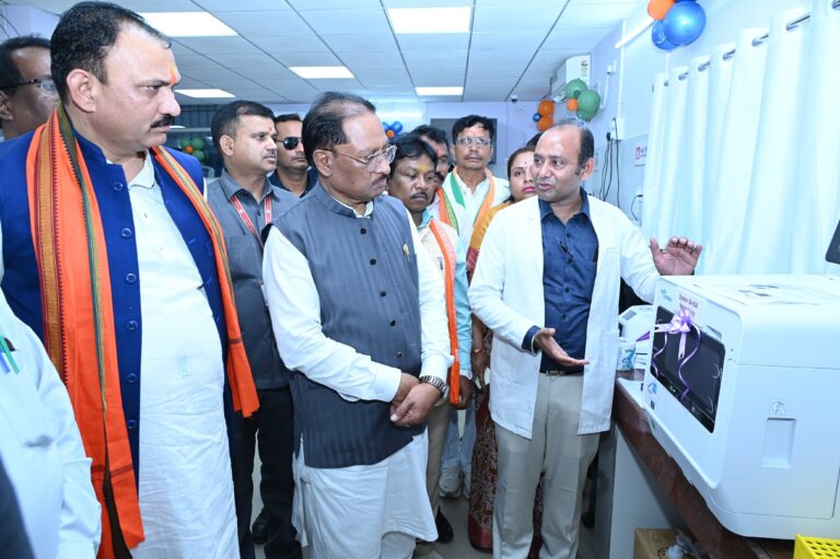 New beginning of health revolution in Bastar: State-level launch of 'Atal Arogya Lab' in Sukma