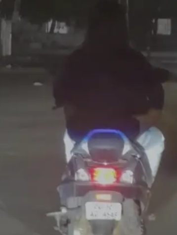 CG VIRAL VIDEO: Video of a man sitting in an objectionable manner on a scooter is in discussion&hellip;