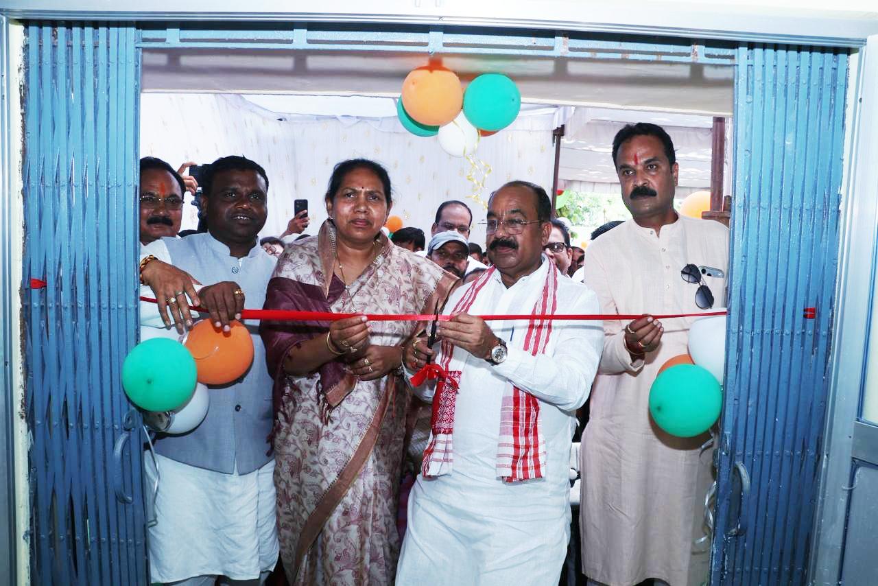 Deputy Chief Minister Saw inaugurated Mawa Modol Library Charama