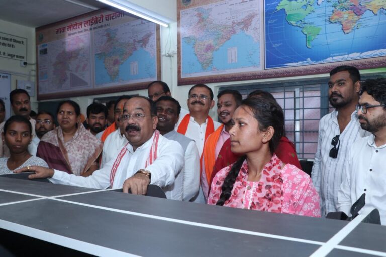 Deputy Chief Minister Shri Saw inaugurated Mawa Modol Library Charama