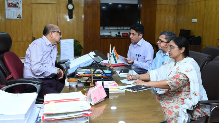 On the instructions of the Governor, a special camp was organised for differently-abled children in Dhaneshpur.