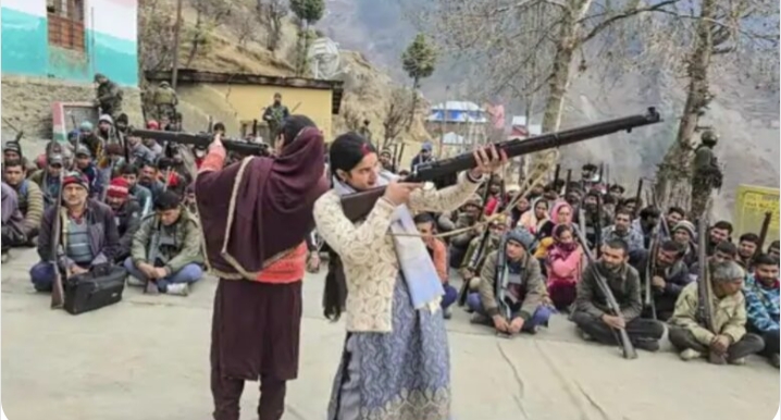 1,500 village guards provide security in Kashmir: Armed with advanced weapons, village guards serve 12-hour duty.