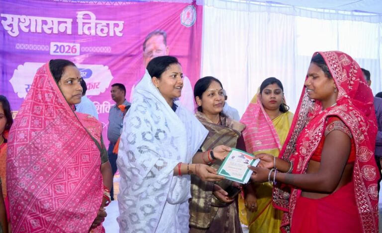 Good governance reaches every village: solutions on the spot, trust in the public&rdquo; &ndash; Minister Smt. Laxmi Rajwade