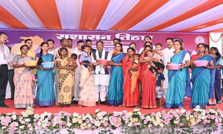 CM Sai's Chaupal in Lemru: Said- Serving the public is the biggest duty of the government