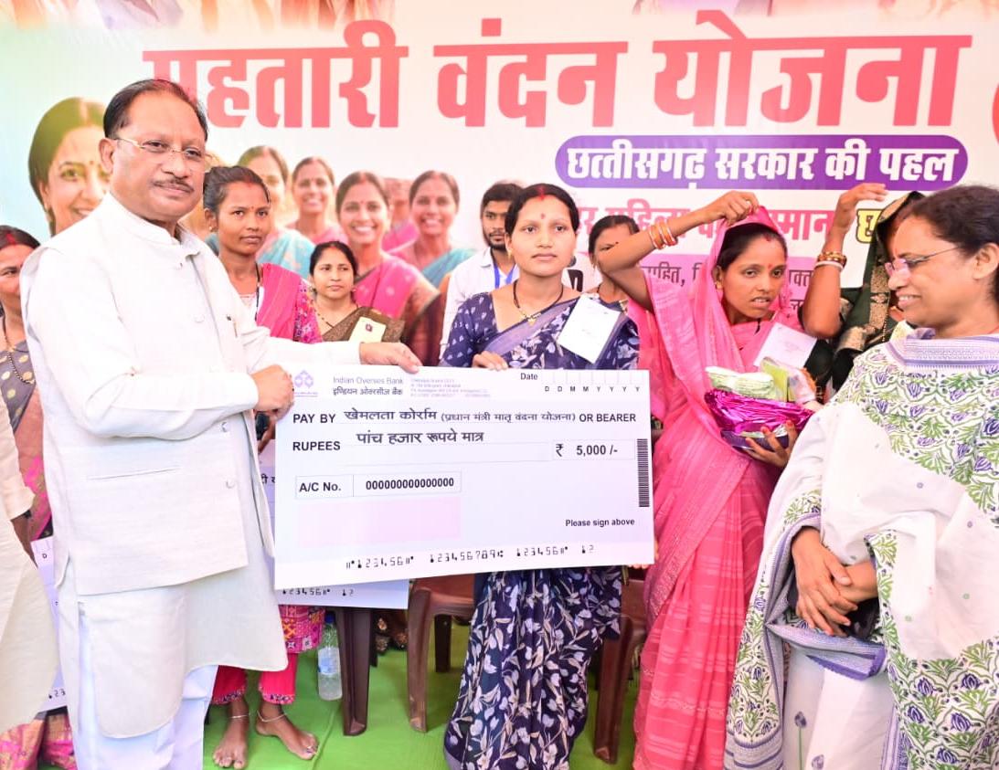 When Chief Minister Sai held his hand, the light of hope returned to the lives of disabled beneficiaries