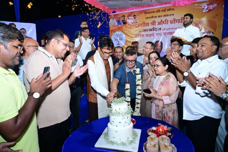 Kodatarai receives a major development gift; Finance Minister Shri O.P. Chaudhary lays the foundation stone, performs Bhoomi Pujan and inaugurates the project.