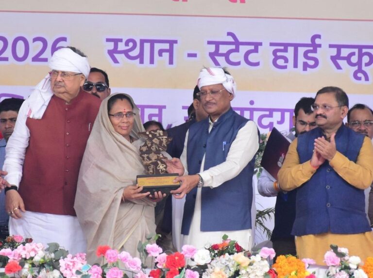 Chief Minister Vishnu Dev Sai inaugurated and performed Bhoomi Pujan of 333 development works worth more than Rs 510 crore in Rajnandgaon.