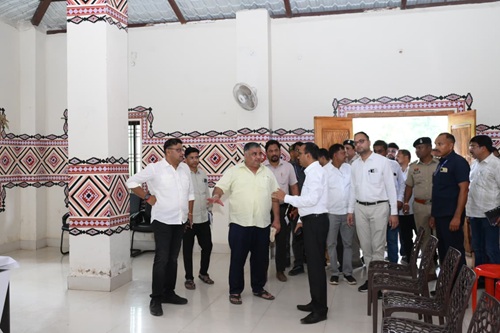 Minister Rajesh Agrawal inspected the preparations for the Ramgarh Festival.