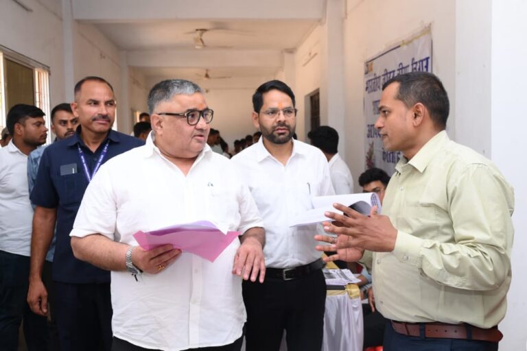 Youths' enthusiasm increased at the division-level employment fair, Minister Rajesh Agrawal said &ndash; talent and skills will get better opportunities.