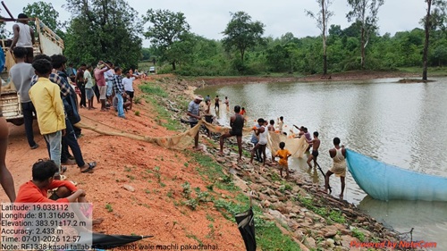 Forest Management Committees are being made self-reliant through fisheries.