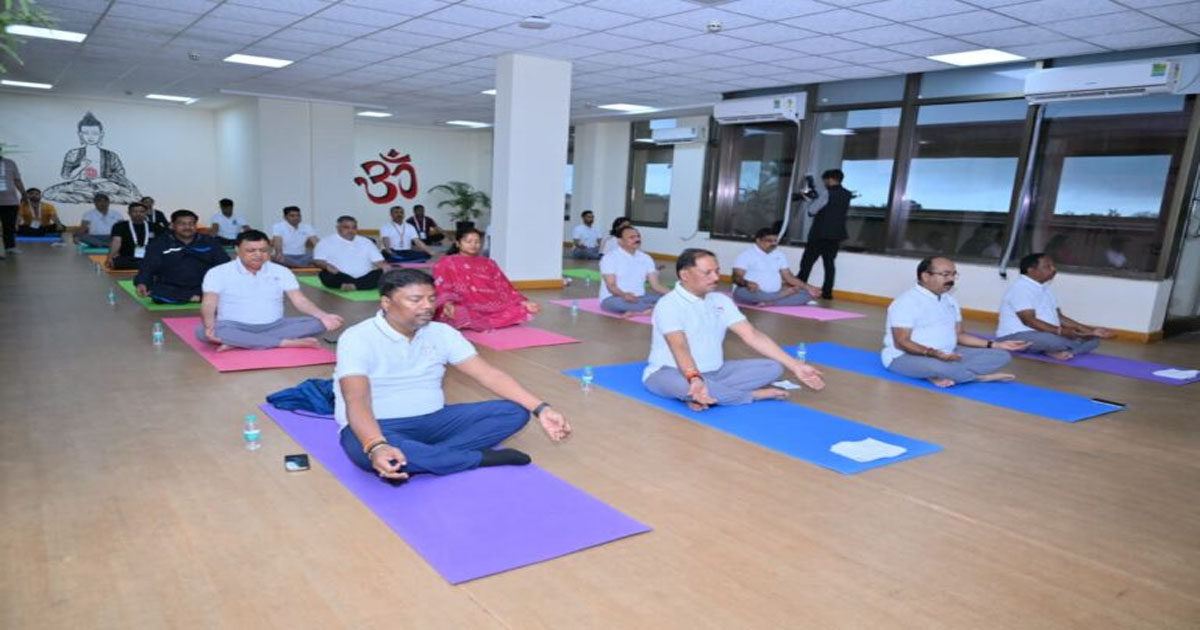 Chintan Shivir 3.0: Yoga brings a new dawn, Chief Minister Vishnu Deo Sai gives the message of a healthy and balanced life