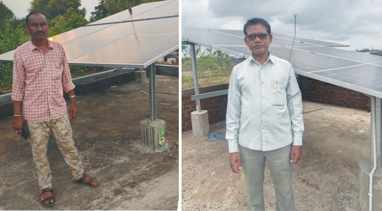 Gram Panchayat secretaries have become a source of inspiration by adopting solar energy. 3-kilowatt rooftop solar plants provide significant savings on electricity bills.