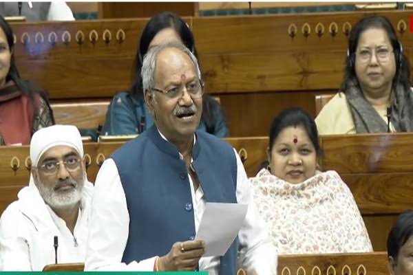 MP Brijmohan Agrawal raised the issue of PDS biometrics in the Lok Sabha.