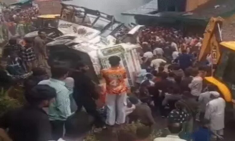 Tragic bus accident in Himachal: Private bus falls into ditch in Chamba, 7 killed, 11 injured