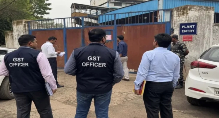 CHHATTISGARH: CGST raid in Raigarh, documents searched in the plant