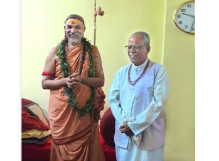 Sindhi saints and social workers will meet Shankaracharya Swami Avimukteshwarananda in Saldha on September 6.