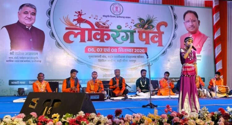 Folk tunes and folk dances adorned the 'Lokrang Parv', Bharthari saga enthralled the audience.