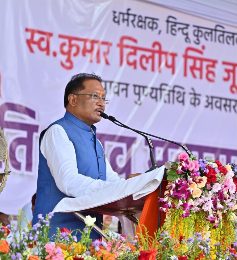 Multitracking rail projects will give new impetus to the resolve of developed Chhattisgarh: Chief Minister Vishnu Dev Sai