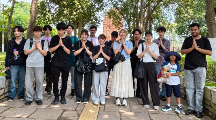 The delegation of Ehime University from Japan witnessed the splendor of Chhattisgarh's ancient heritage and was overwhelmed by the historical heritage of Sirpur.