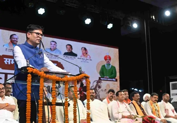 Chakradhar Samaroh gave a new identity to the cultural heritage of Raigarh: Finance Minister O.P. Choudhary