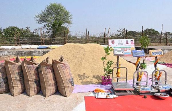 Paddy procurement begins in Chhattisgarh, respecting the hard work of farmers is our resolve &ndash; Chief Minister Sai