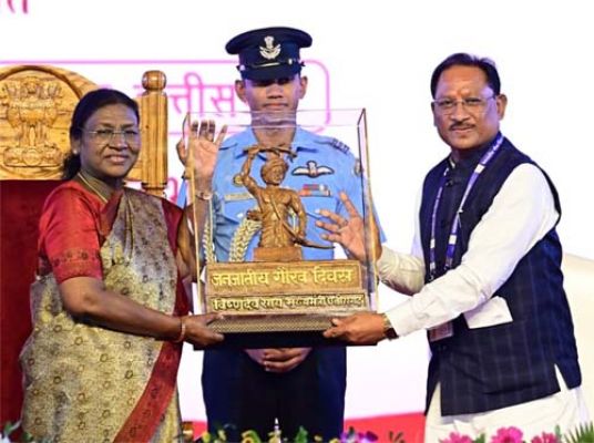 The President's affection towards the tribal community of Chhattisgarh has increased the dignity of this day manifold - CM Sai