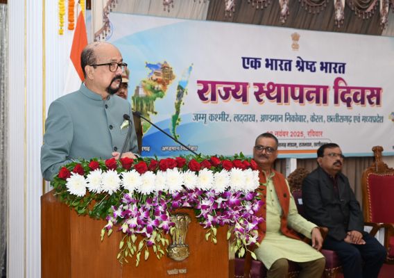 Ek Bharat Shreshtha Bharat Abhiyan is a powerful symbol of our national life &ndash; Governor Deka