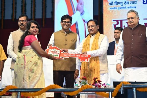 Chief Minister Vishnu Dev Sai inaugurated housing projects worth Rs 2060 crore of the Housing Board.