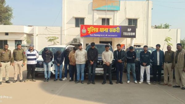 In Bilaspur, a birthday party of influential people turned out to be costly... 12 arrested after car stunts and fireworks!