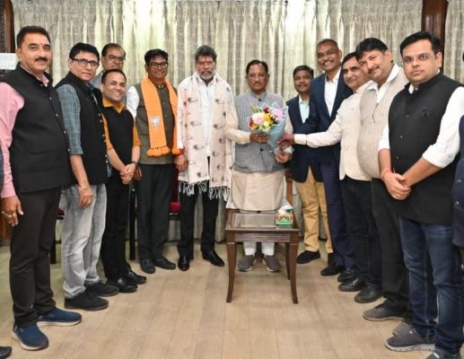 CREDAI and Real Estate delegation pay courtesy call on Chief Minister Sai